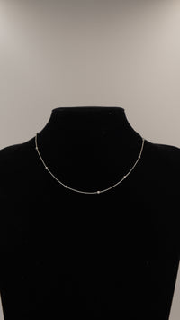 Top Detaylı Çelik Kolye