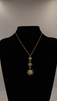 Zirkon Taşlı Y Kolye