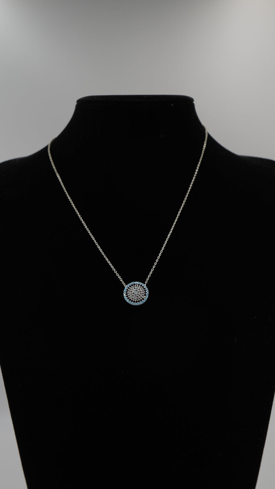 Zirkon Taşlı Kolye