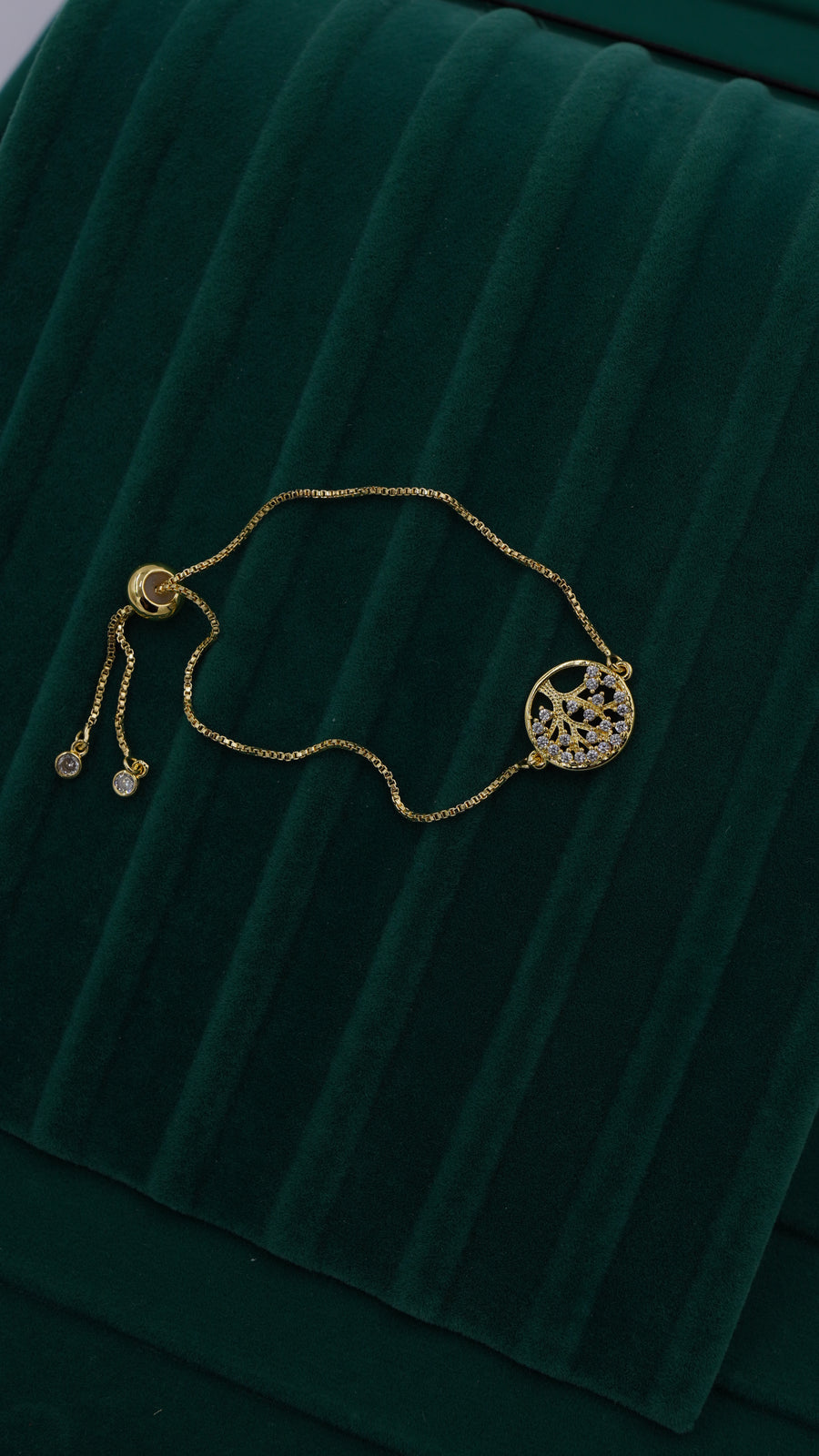 Hayat Ağacı Figürlü Çelik Bileklik