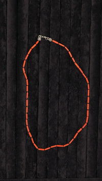 Mercan Doğal Taş Kolye