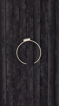 Labradorit Taşlı El Yapımı Bakır Bileklik – 18 Ayar Rodyum Altın Kaplama