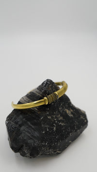 Saf Pirinç El Yapımı Bileklik