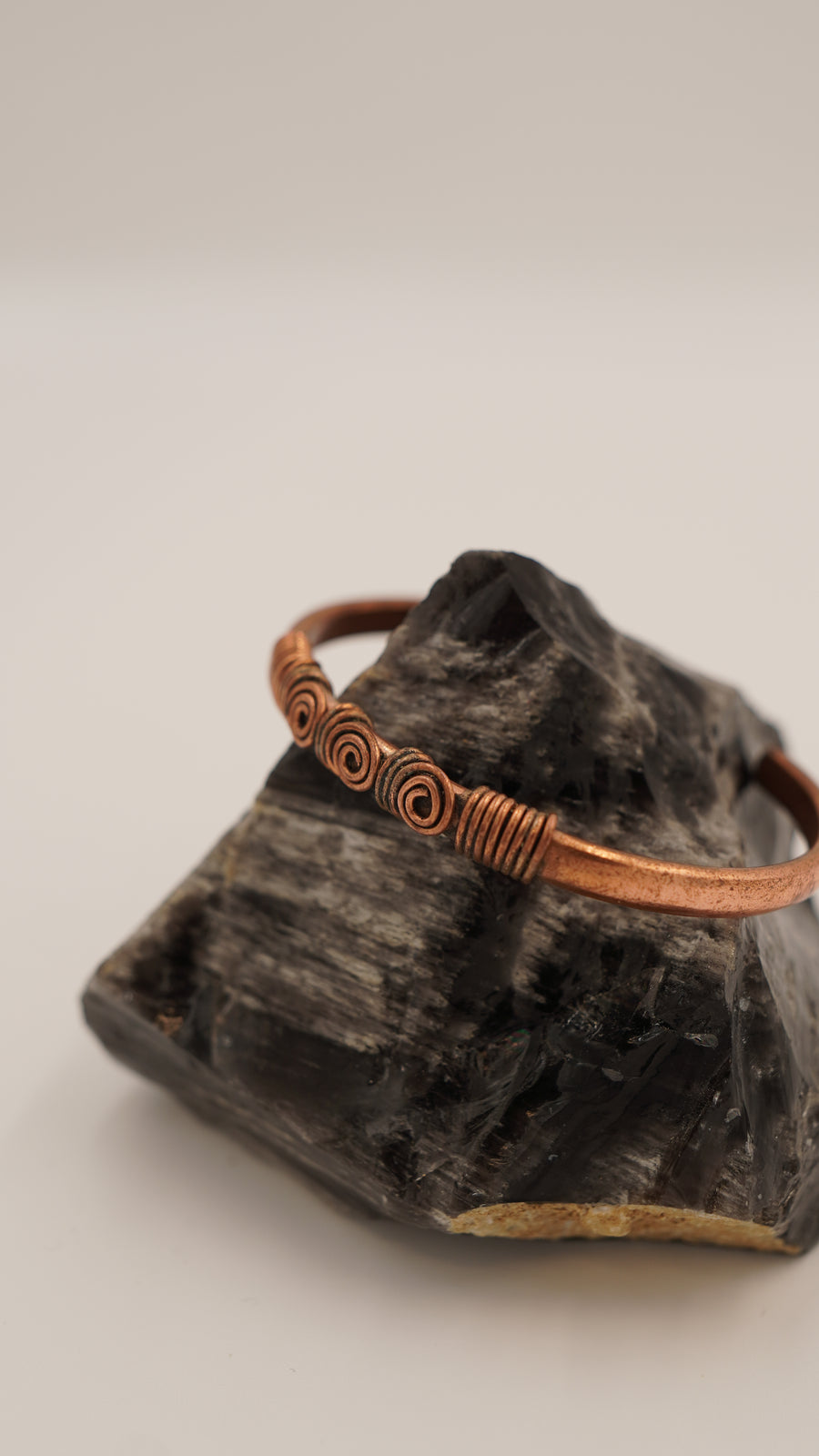 Saf Bakır El Yapımı Bileklik