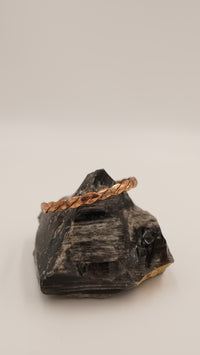 Örgü Model El Yapımı Saf Bakır Bileklik – Ayarlanabilir