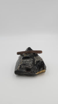 İnce Helezon Model El Yapımı Saf Bakır Bileklik – Ayarlanabilir