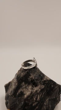 Zirkon Taşlı Yıldız Figürlü Altın Kaplama Bronz Yüzük