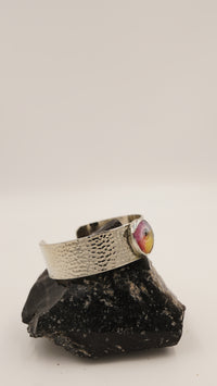 Mix Taşlı Saf Bakır Bileklik – 18 Ayar Rodyum Altın Kaplama, 1. Kalite Taş