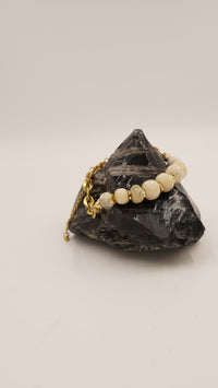 Opal Taşlı Bileklik – 1. Kalite, Çelik Metal (20 cm + 5 cm Uzatma)