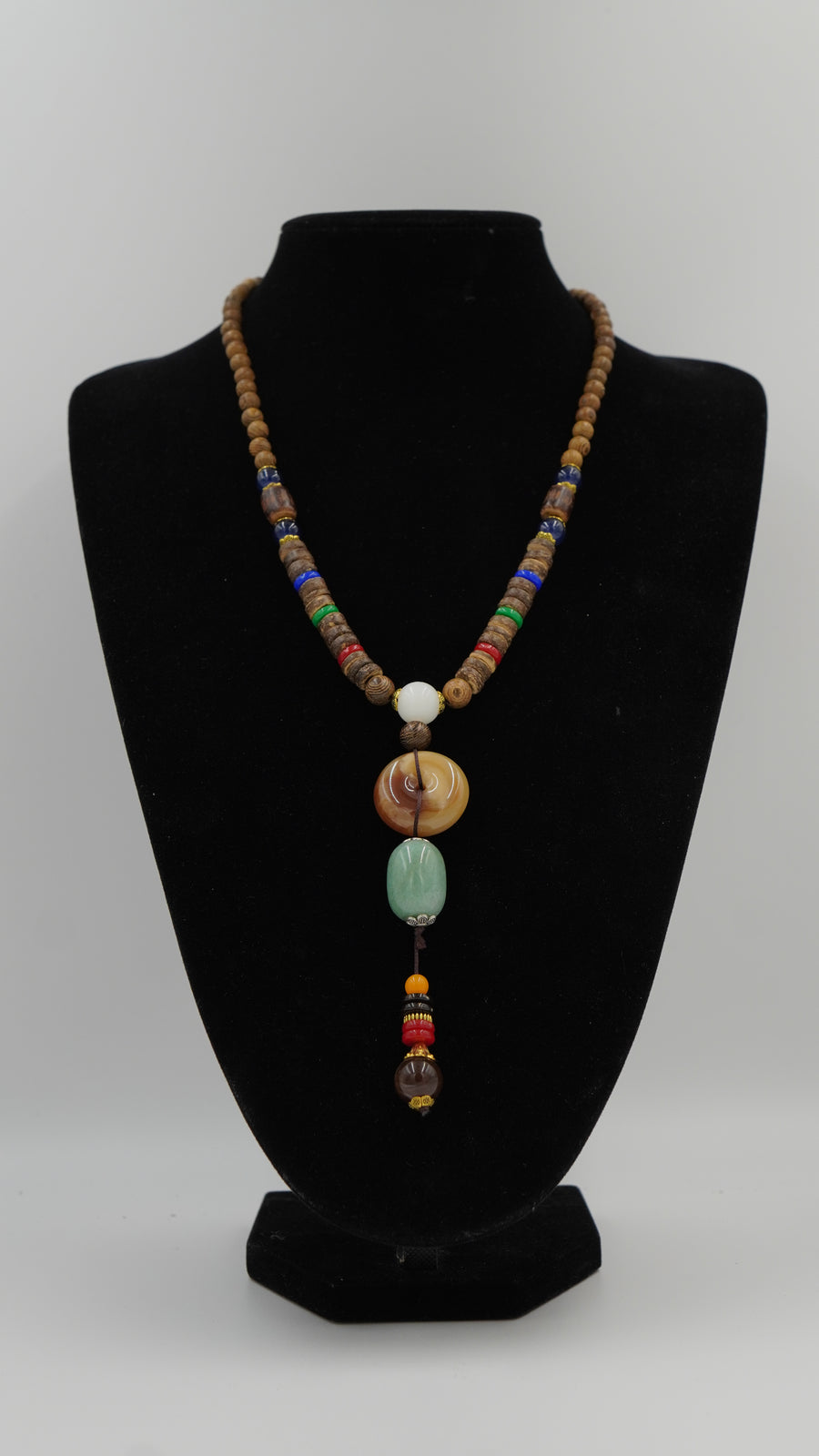 Yıldız Taşı & Aventurin Doğal Taş Otantik Kolye