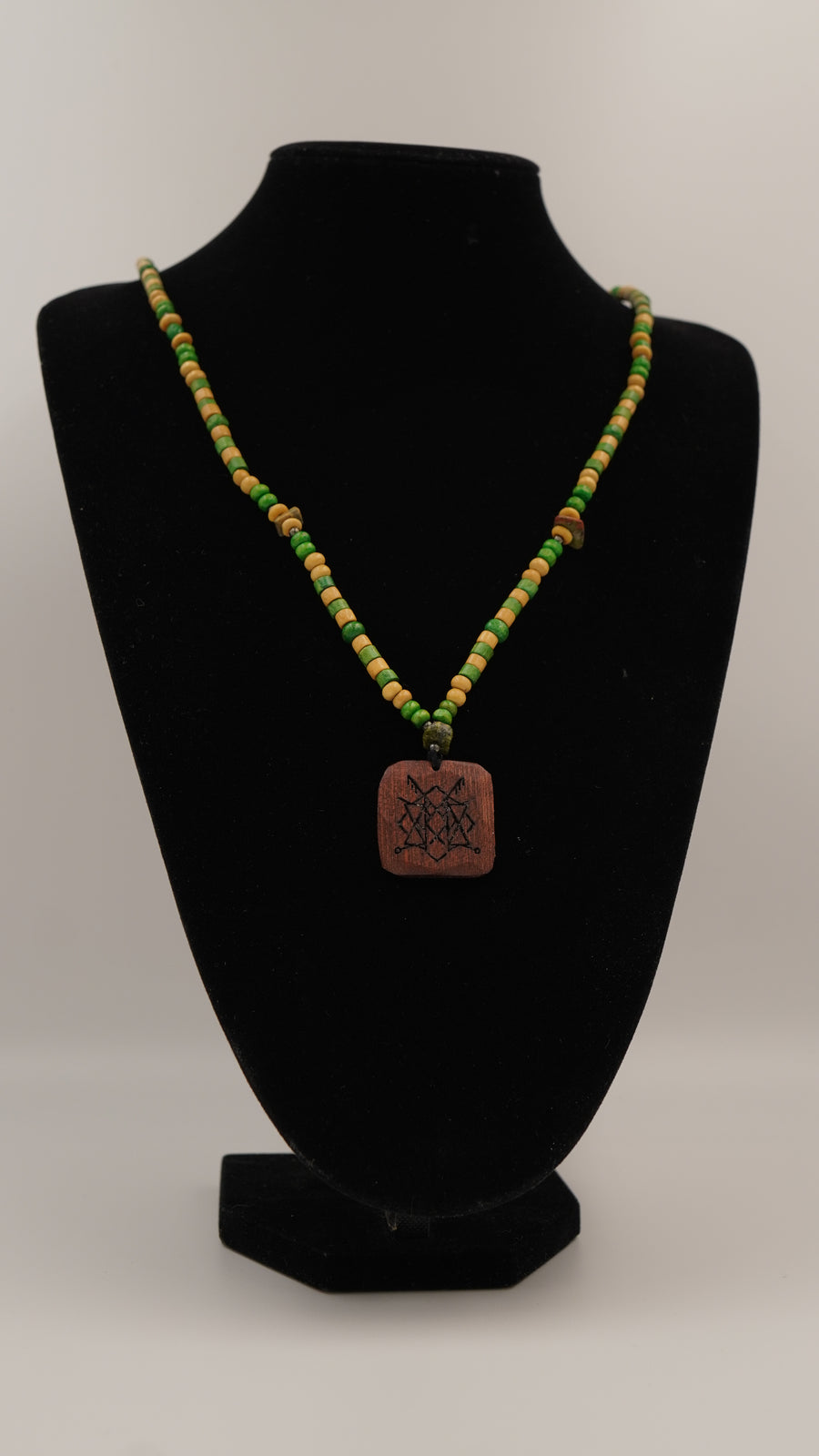 Rune Ruh Dengeleyici Dumanlı Kuvars Doğal Taşlı Kolye