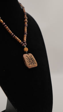 Rune Yetenek & Karizma Doğal Taşlı Kolye