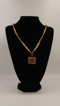 Rune Ruh Dengeleyici Dumanlı Kuvars Doğal Taşlı Kolye