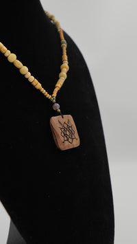 Rune Ruh Dengeleyici Dumanlı Kuvars Doğal Taşlı Kolye