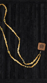 Rune Ruh Dengeleyici Dumanlı Kuvars Doğal Taşlı Kolye