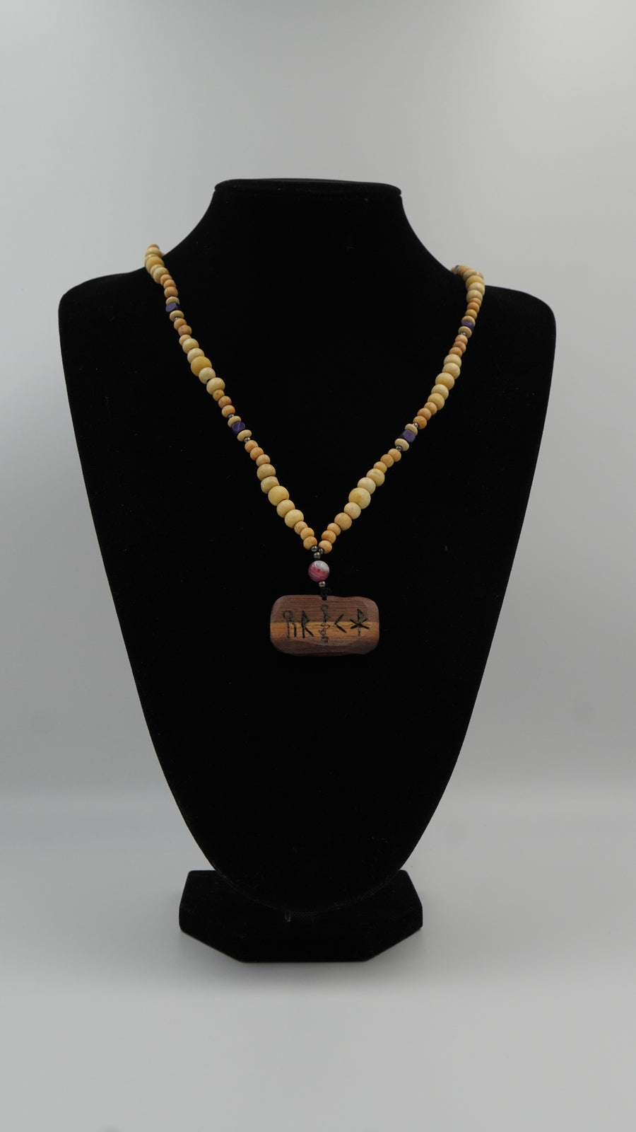 Rune Dönüşüm & Yeniden Doğuş Doğal Taşlı Kolye