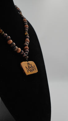 Rune Arınma & Denge Doğal Taşlı Kolye