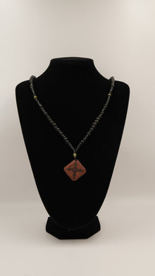 Rune Enerji Doğal Taşlı Kolye