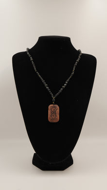 Rune Uyumlanma Doğal Taşlı Kolye