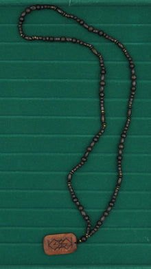 Rune Uyumlanma Doğal Taşlı Kolye