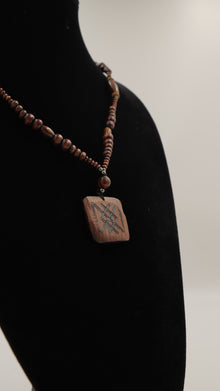 Rune Doğal Taşlı Kolye