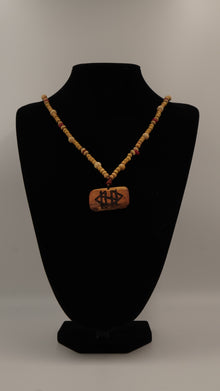 Rune Koruma Doğal Taşlı Kolye