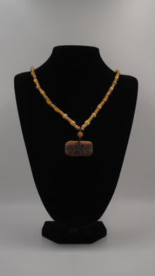 Rune Arınma & Denge Doğal Taşlı Kolye