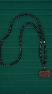 Rune Koruma Doğal Taşlı Kolye