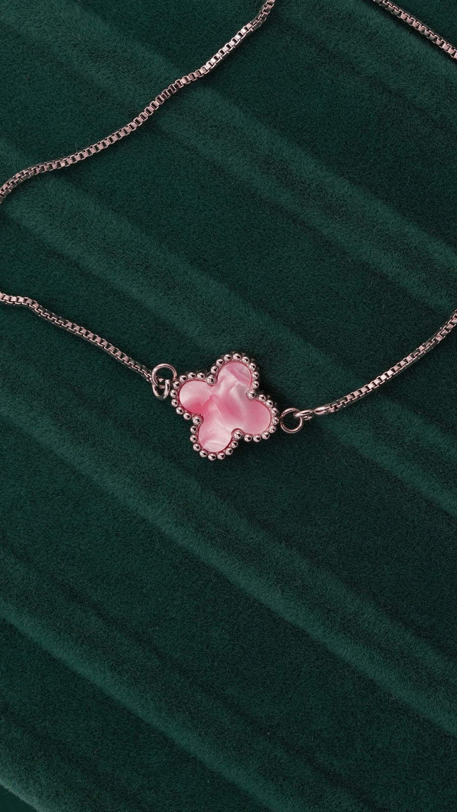 Yonca Figürlü Ayarlanabilir Çelik Bileklik