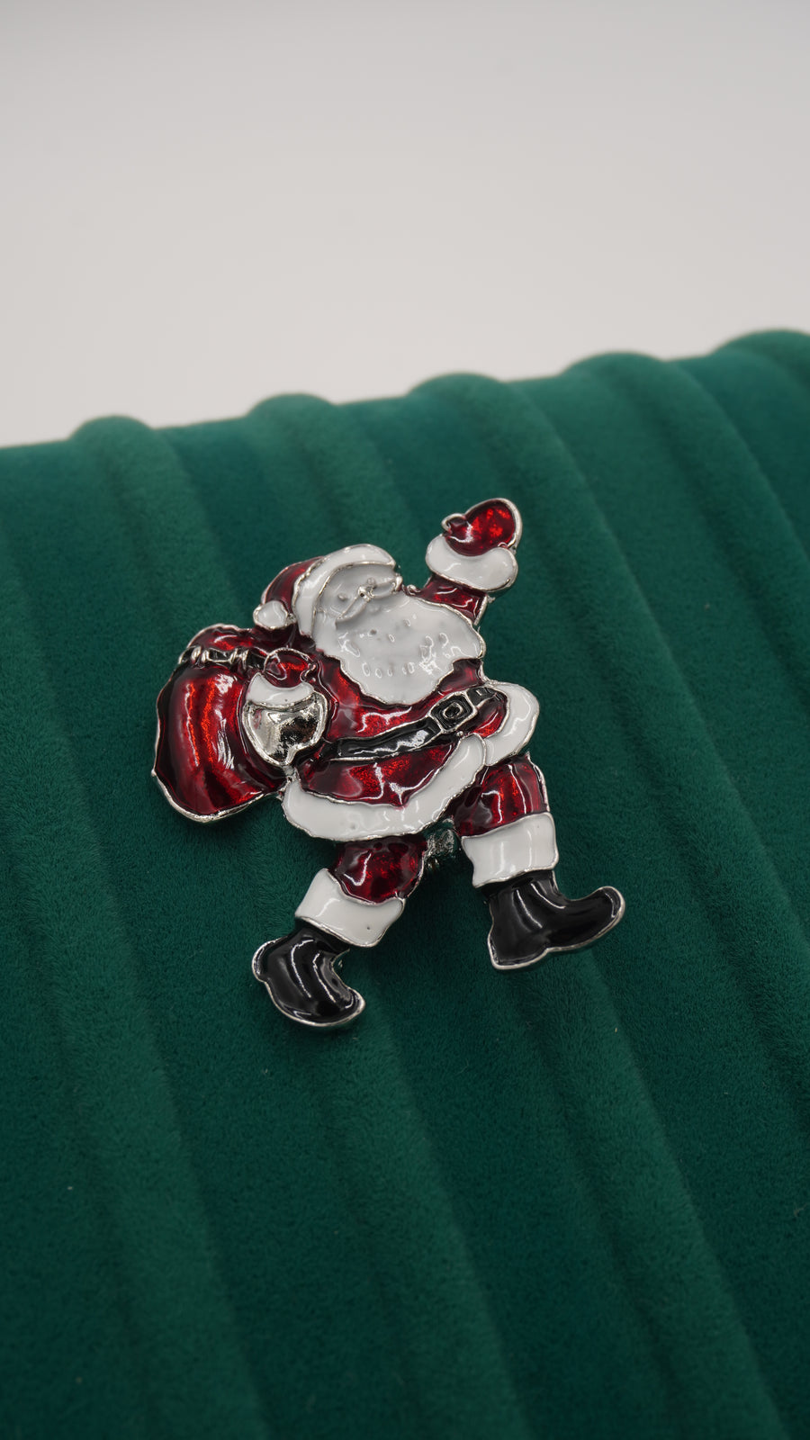 Epoksi Detaylı Kardan Adam Figürlü Broş