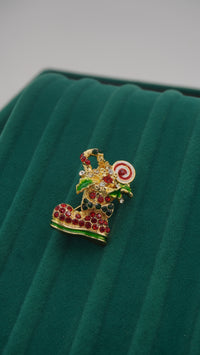 Yılbaşı Temalı Figürlü Broş