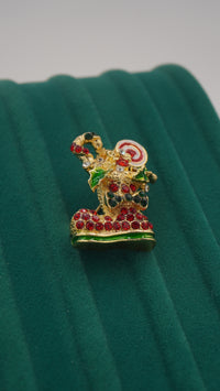 Yılbaşı Temalı Figürlü Broş