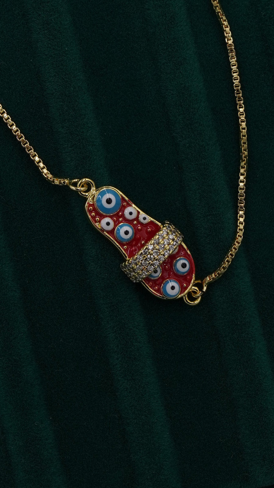 Terlik Figürlü Çelik Bileklik