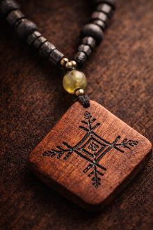 Rune Enerji Doğal Taşlı Kolye